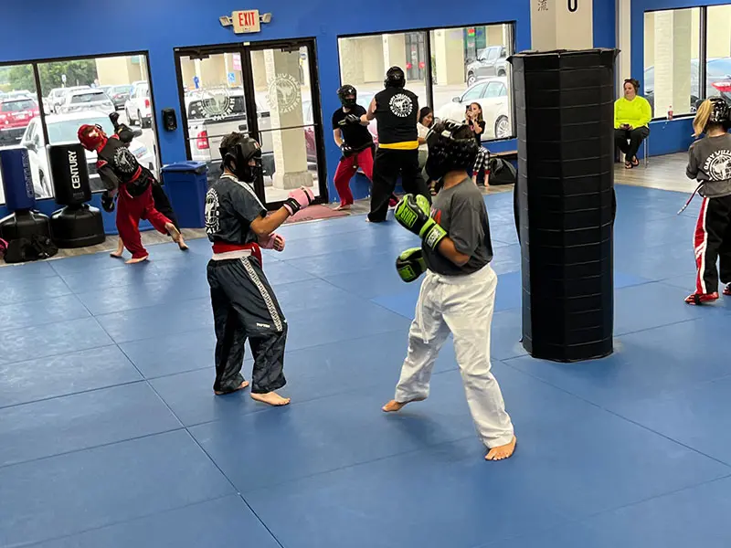 Children practicing martial arts in Erlanger, developing lifelong discipline, focus, and self-respect.